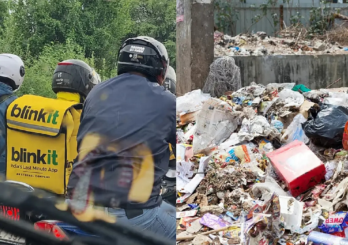 Blinkit fined ₹80,000 for waste dumping in Bengaluru - News Karnataka