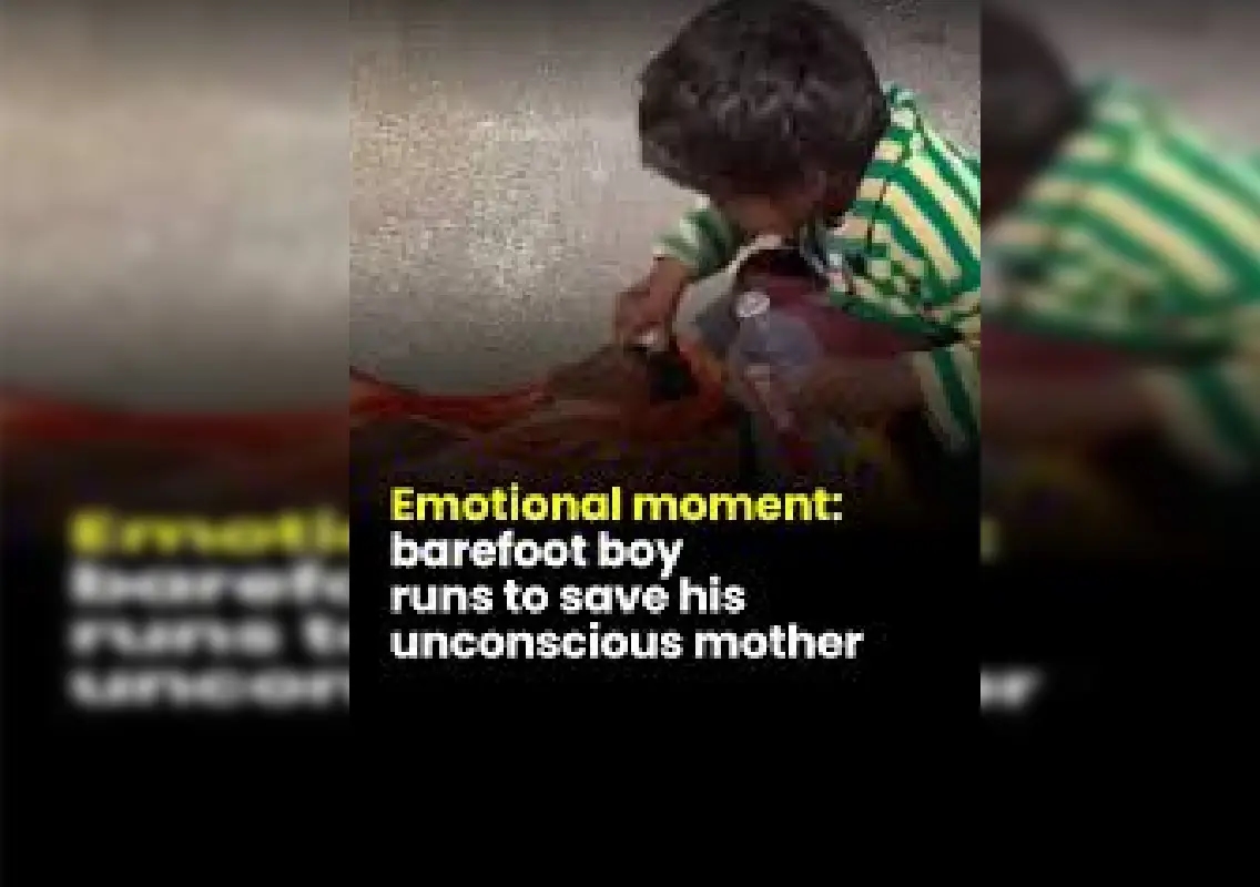 Boy’s desperate attempt to save mother shocks Kanpur, sparks outrage - News Karnataka