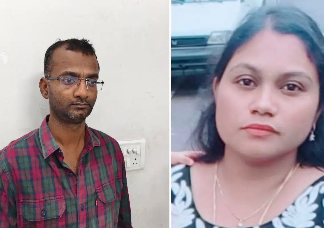 Charge sheet filed in banker murder, husband named prime accused - News Karnataka