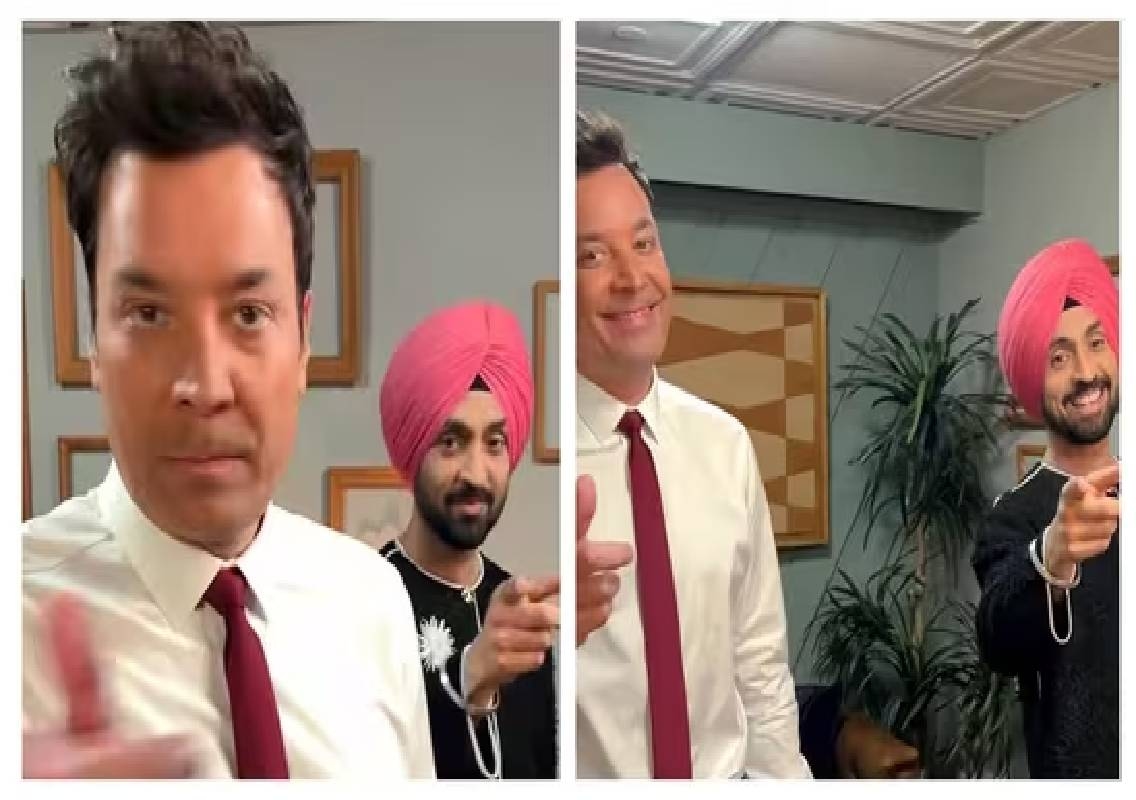 Diljit returns to Jimmy Fallon show with Bhangra - News Karnataka