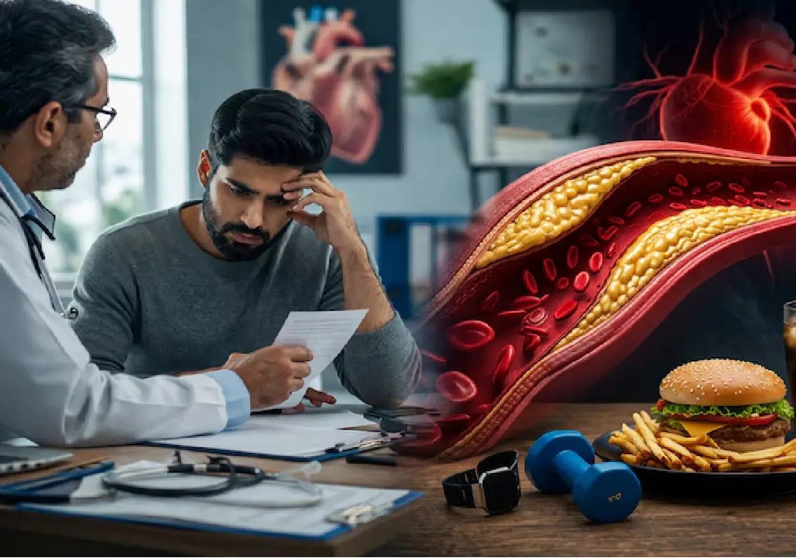 Doctor warns of rising high cholesterol among young adults - News Karnataka