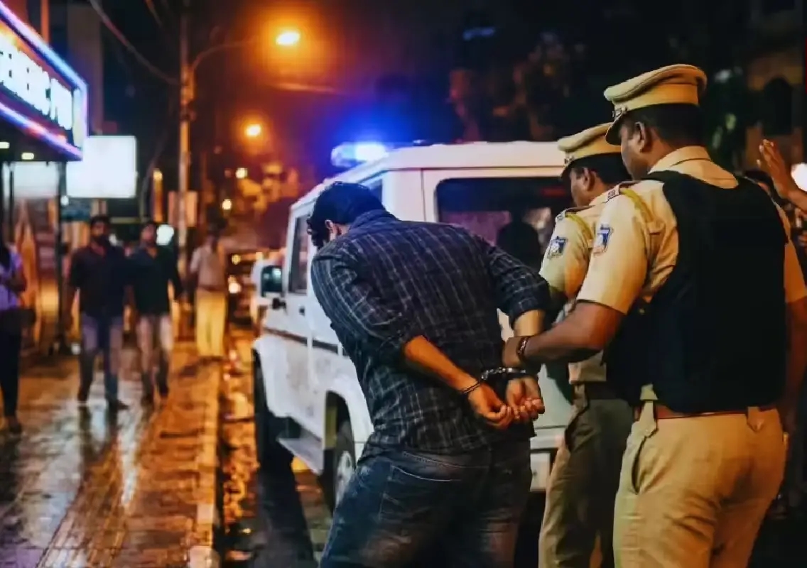 Drunk pub manager held for attacking cops in Bengaluru - News Karnataka