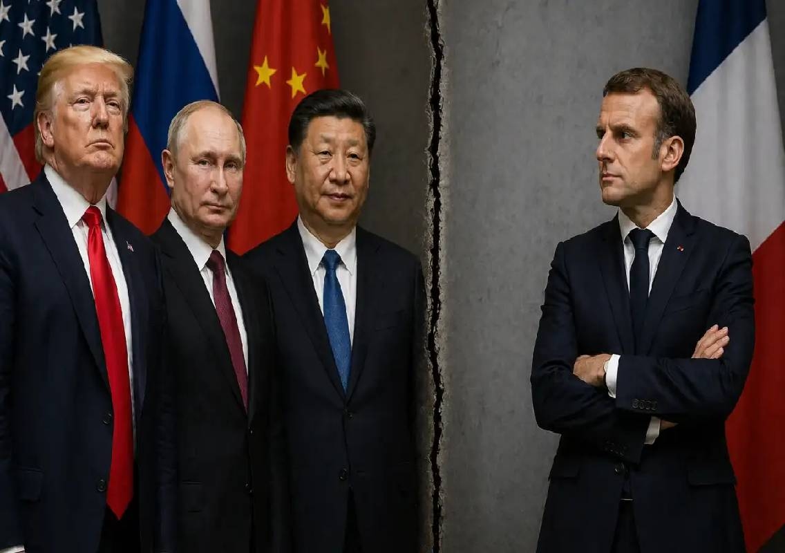 Macron warns Europe amid global power shift - News Karnataka