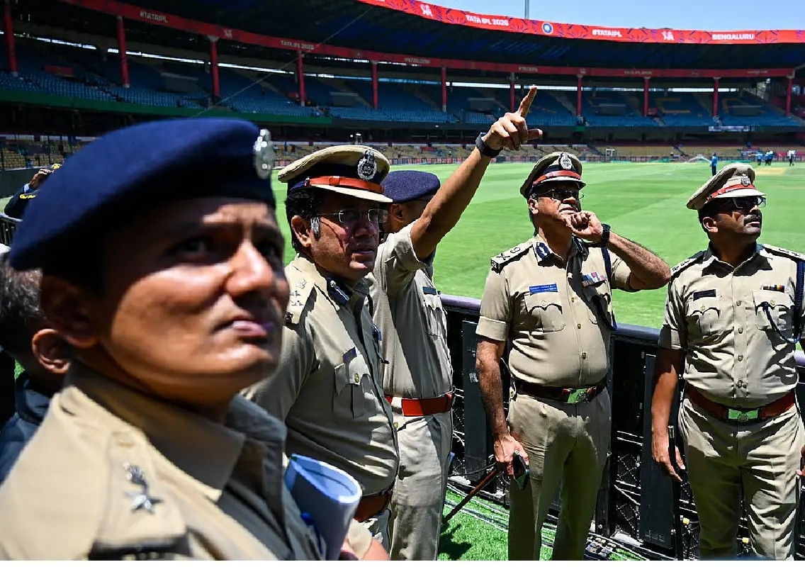 FIR filed after CCTV sabotage at Chinnaswamy before IPL match - News Karnataka