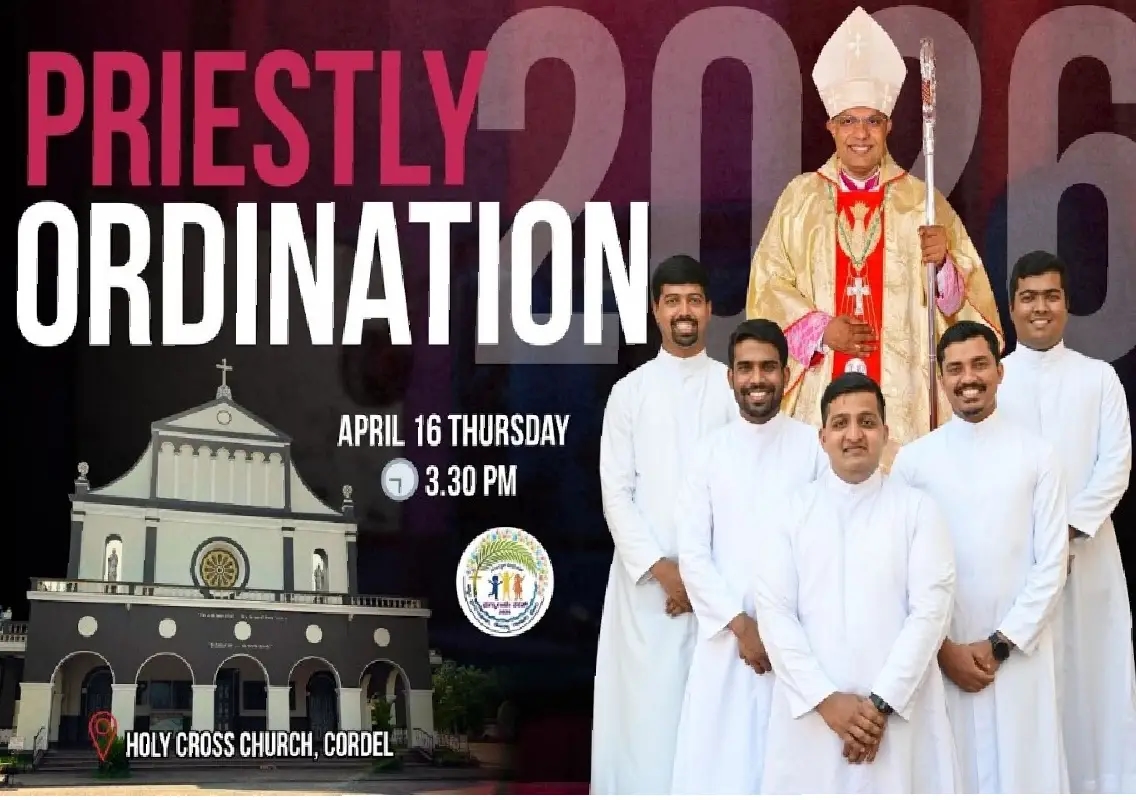 Five deacons to be ordained priests at Cordel church - News Karnataka