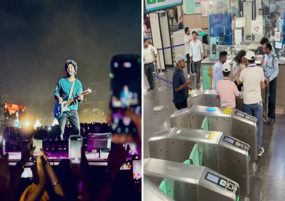 HCL gives free metro ride after Arijit Singh concert - News Karnataka