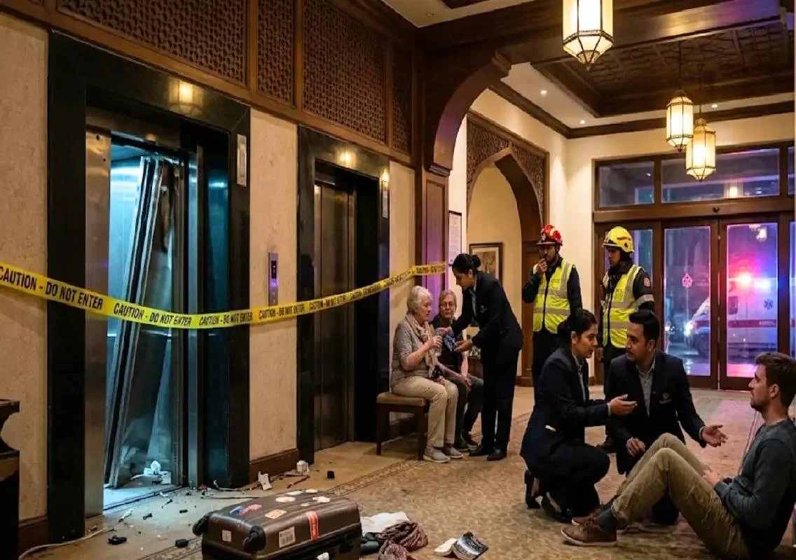 Six tourists injured in Srinagar lift collapse - News Karnataka