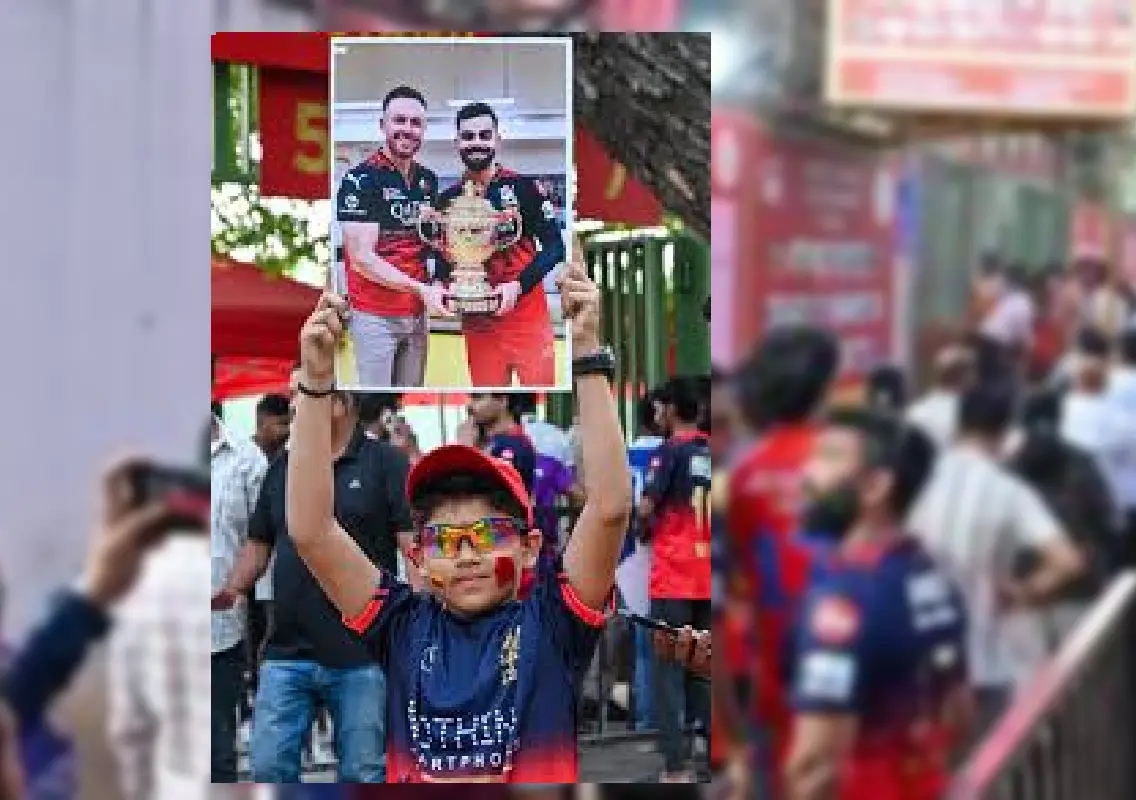 IPL crowds bring chaos and crackdown near Chinnaswamy Stadium - News Karnataka