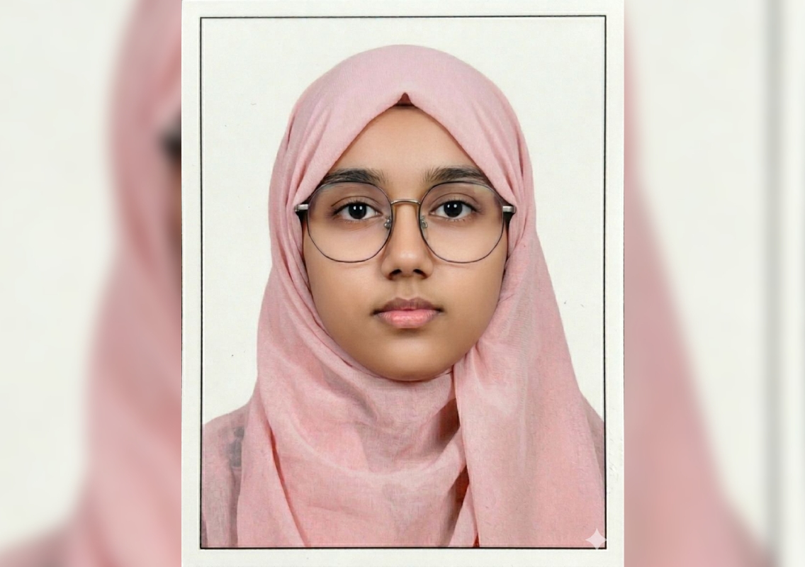 Aqsa Fathima Navaz excels in CBSE Class X exams with 93.4% - News Karnataka