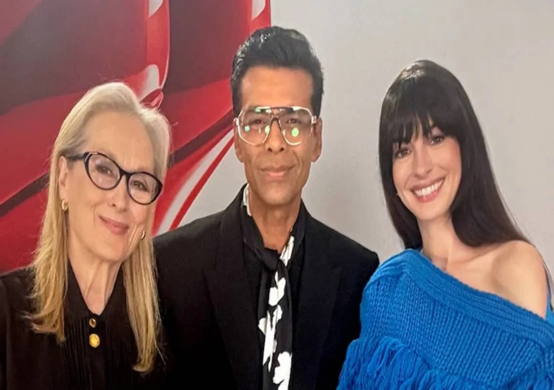 Karan Johar meets Meryl Streep, Anne Hathaway in Tokyo - News Karnataka