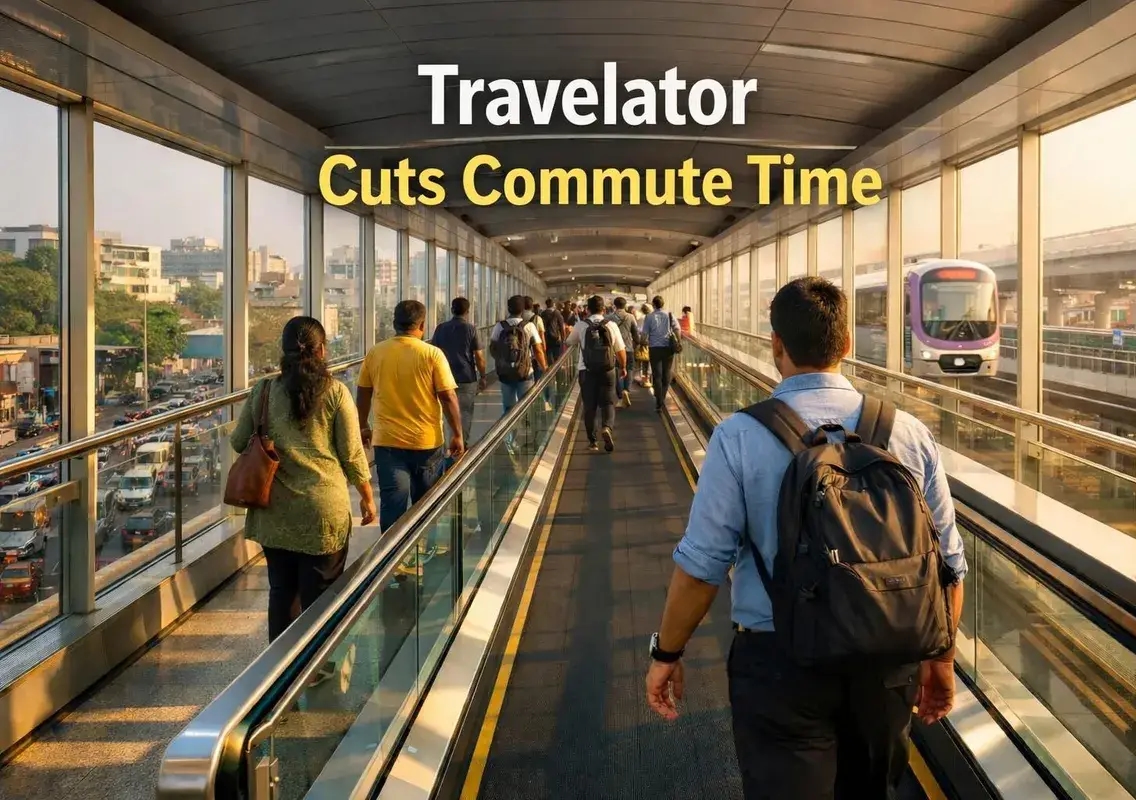Metro travelator plan to ease interchange between key lines - News Karnataka