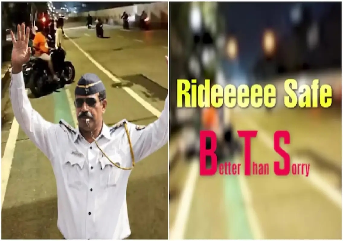 Mumbai Police go viral with BTS-themed road safety video: WATCH - News Karnataka