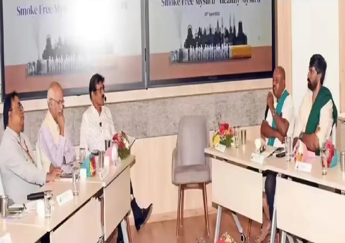 Mysuru aims to go tobacco-free within 1,000 days - News Karnataka