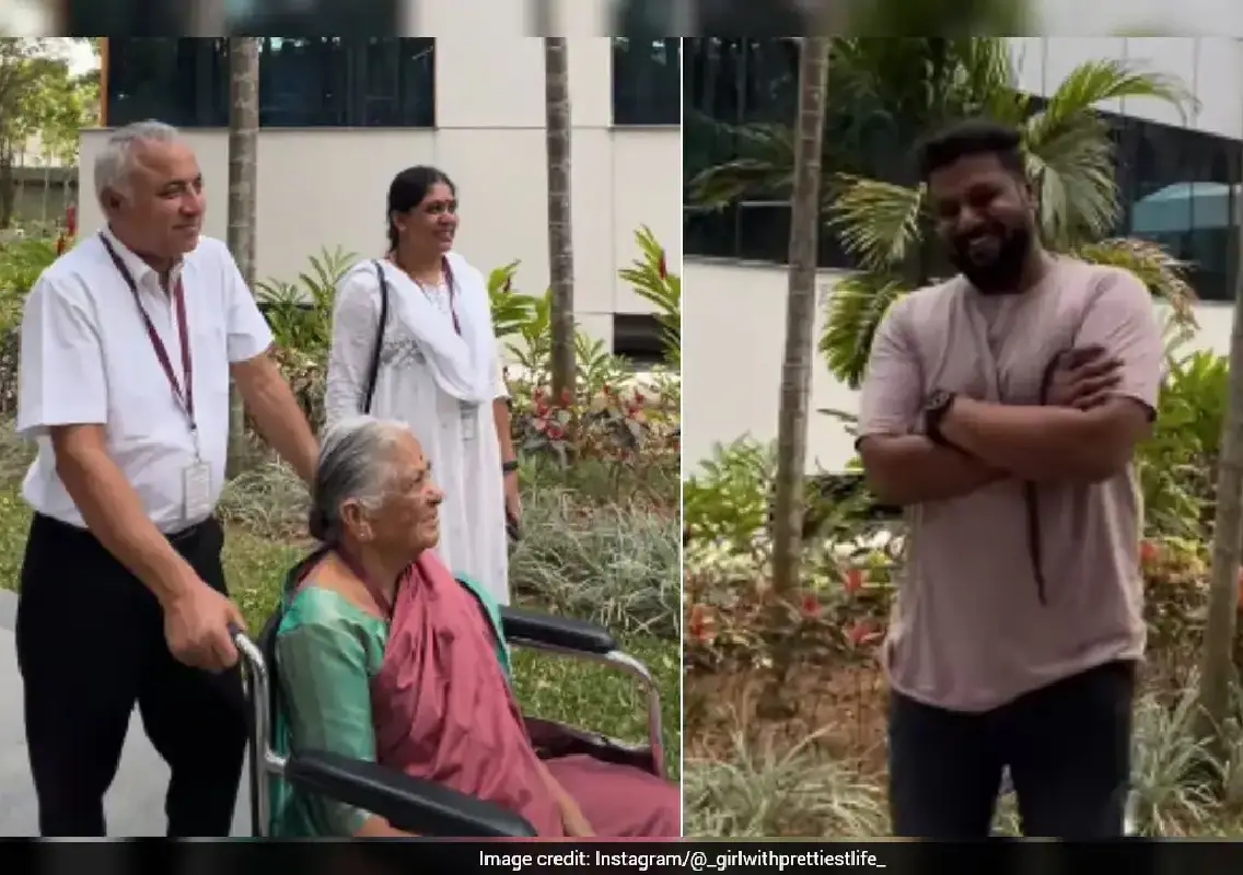 Parents turn office visit into adorable ‘PTA moment’ in Bengaluru - News Karnataka