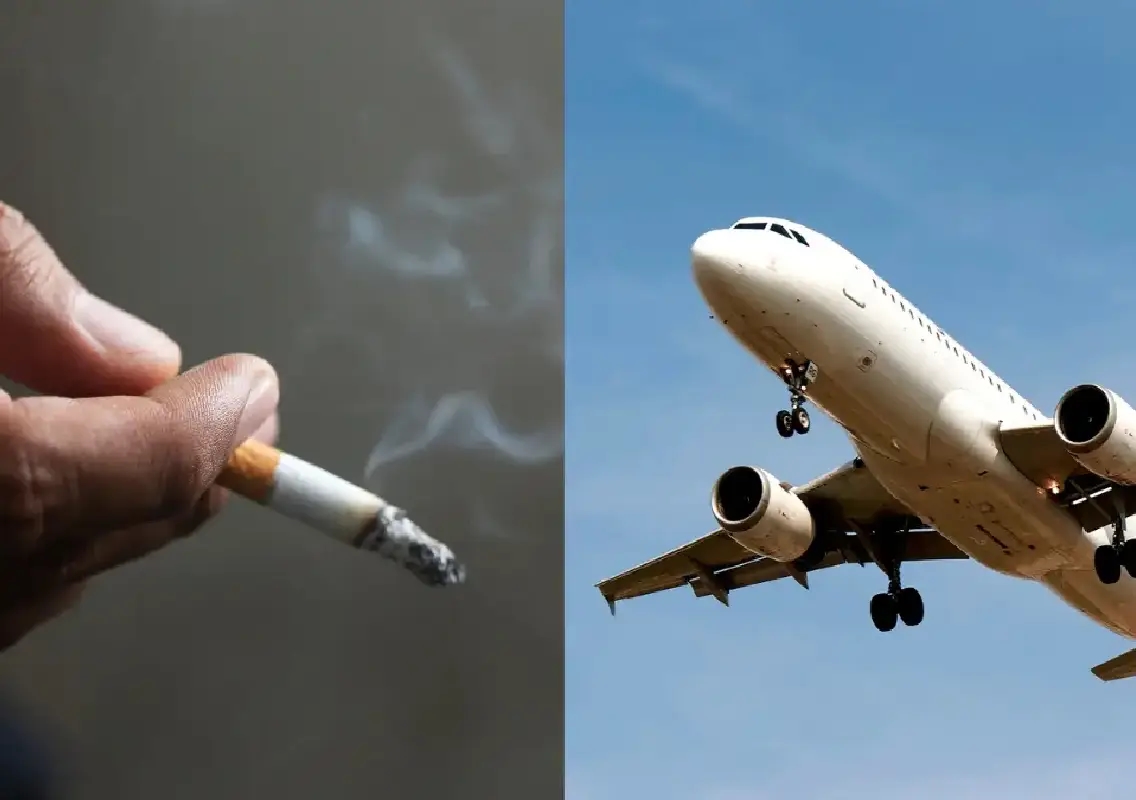 Passenger smokes on runway, behaves aggressively in viral video - News Karnataka