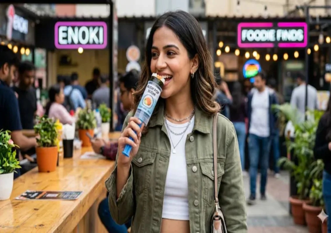 Push-pop sushi trend takes over Delhi NCR - News Karnataka