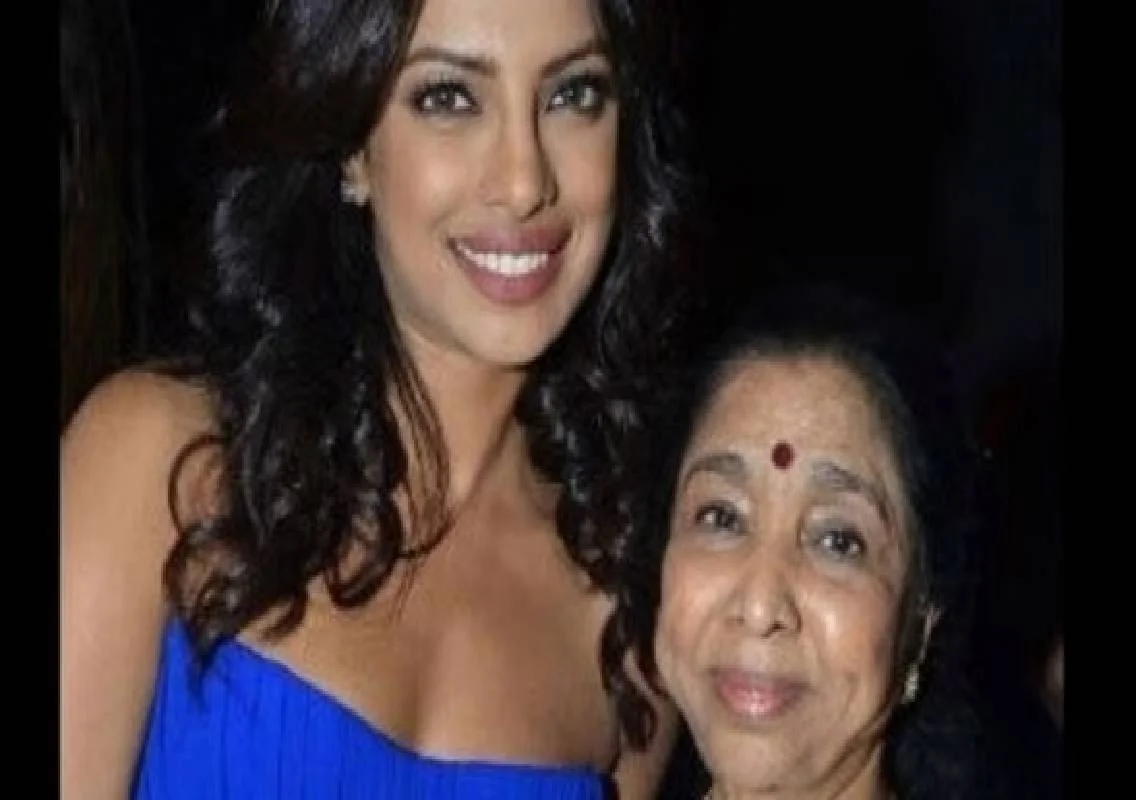 Priyanka Chopra pays tribute to Asha Bhosle - News Karnataka