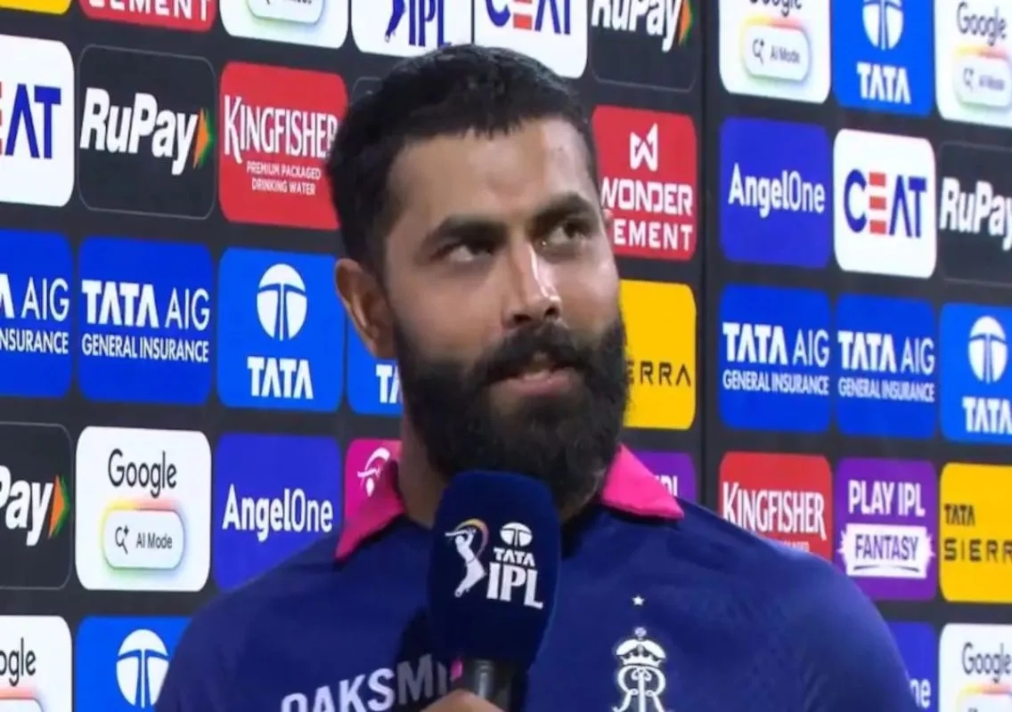Jadeja dedicates IPL award to wife after RR win - News Karnataka