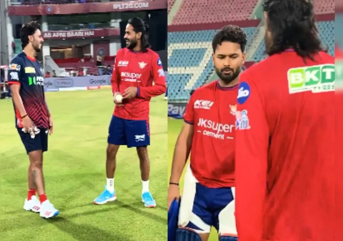 Pant helps Rana, Rathi end feud before IPL 2026 - News Karnataka