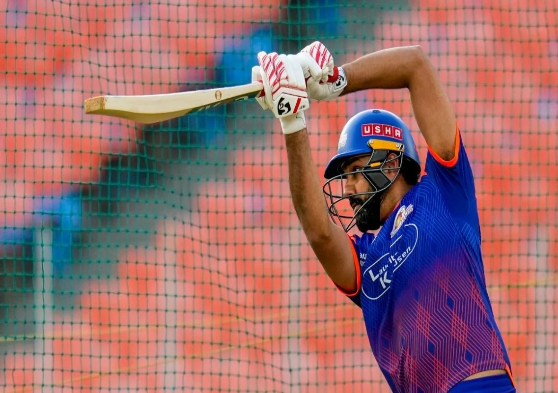 Rohit Sharma returns to nets ahead of MI vs GT clash - News Karnataka