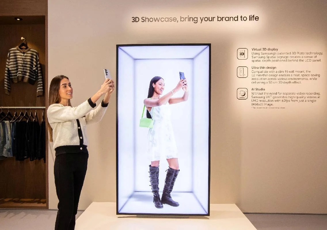 Samsung unveils AI, 3D displays for businesses - News Karnataka