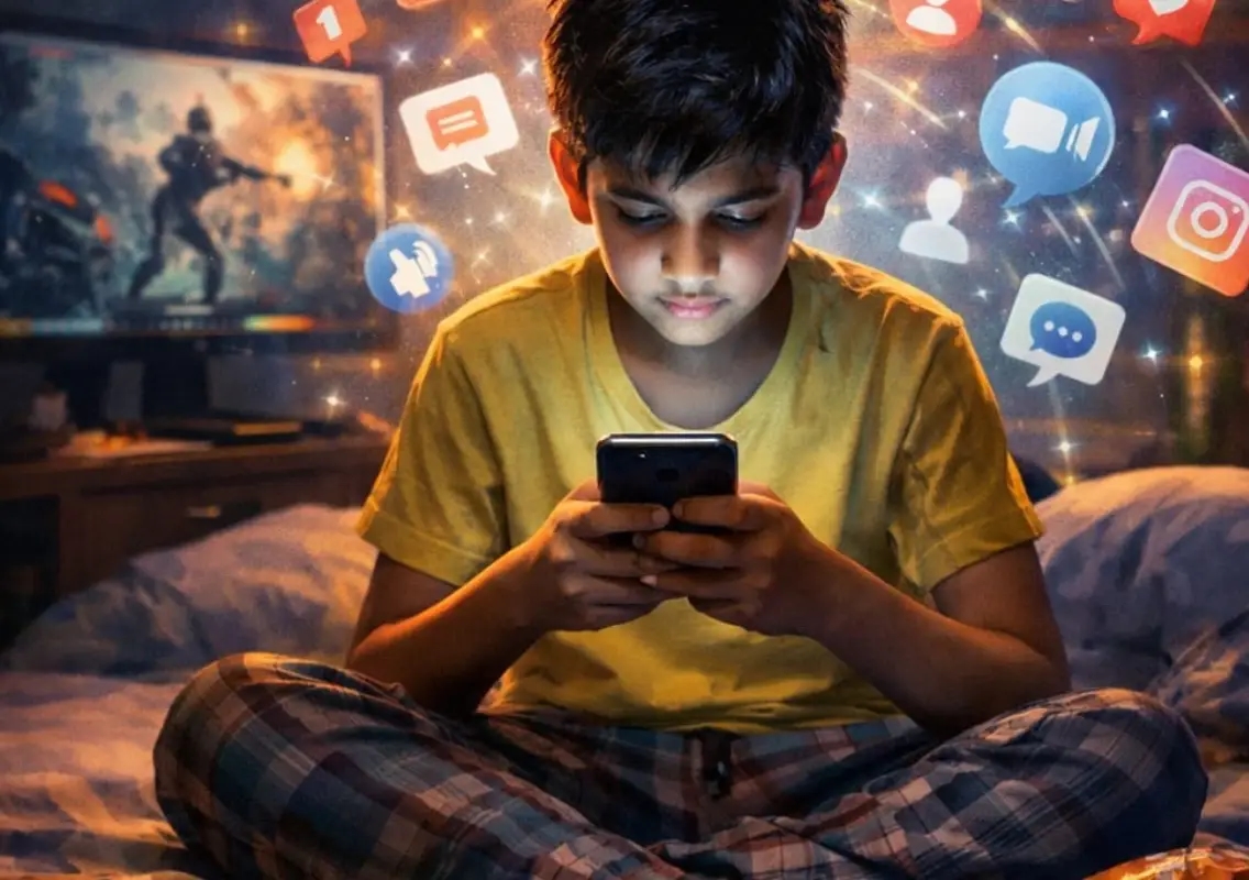 Screen addiction rising among Bengaluru children, experts warn - News Karnataka