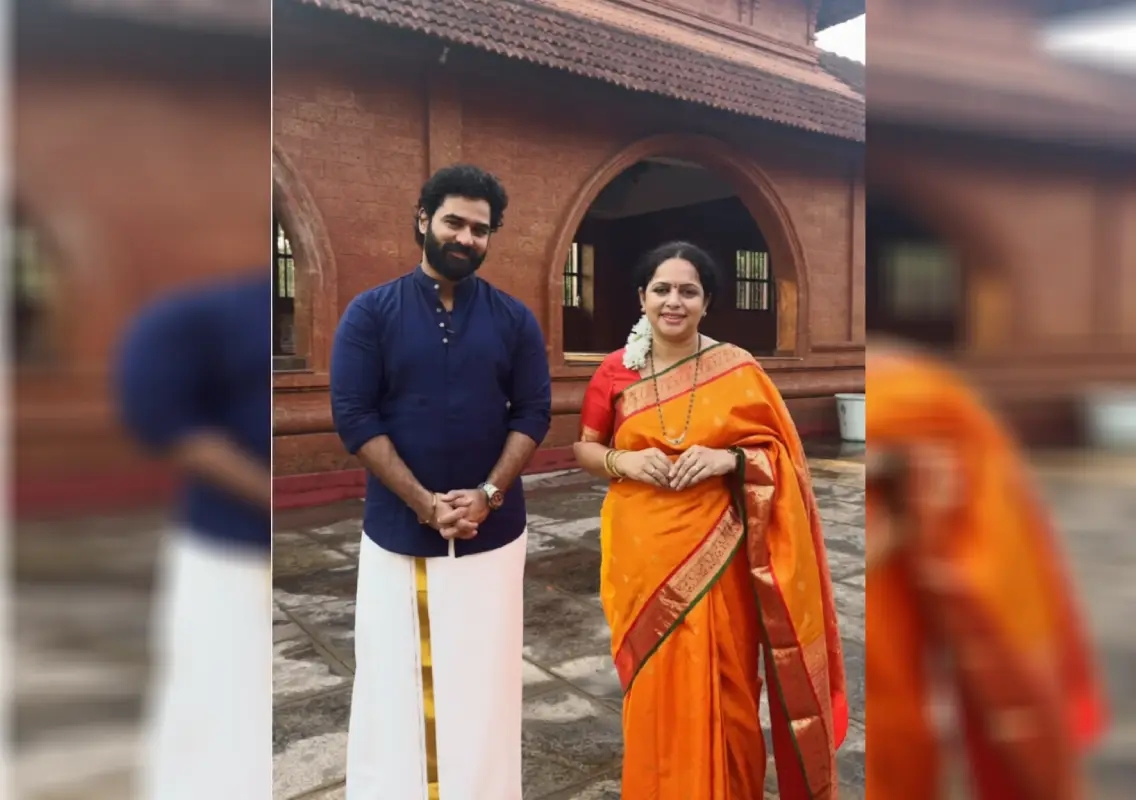 Shine Shetty joins Temple Girl at Someshwara temple: WATCH - News Karnataka