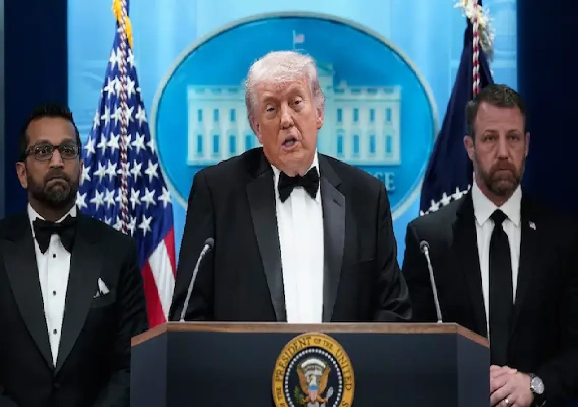 Shooting scare at US media dinner, Trump evacuated safely - News Karnataka