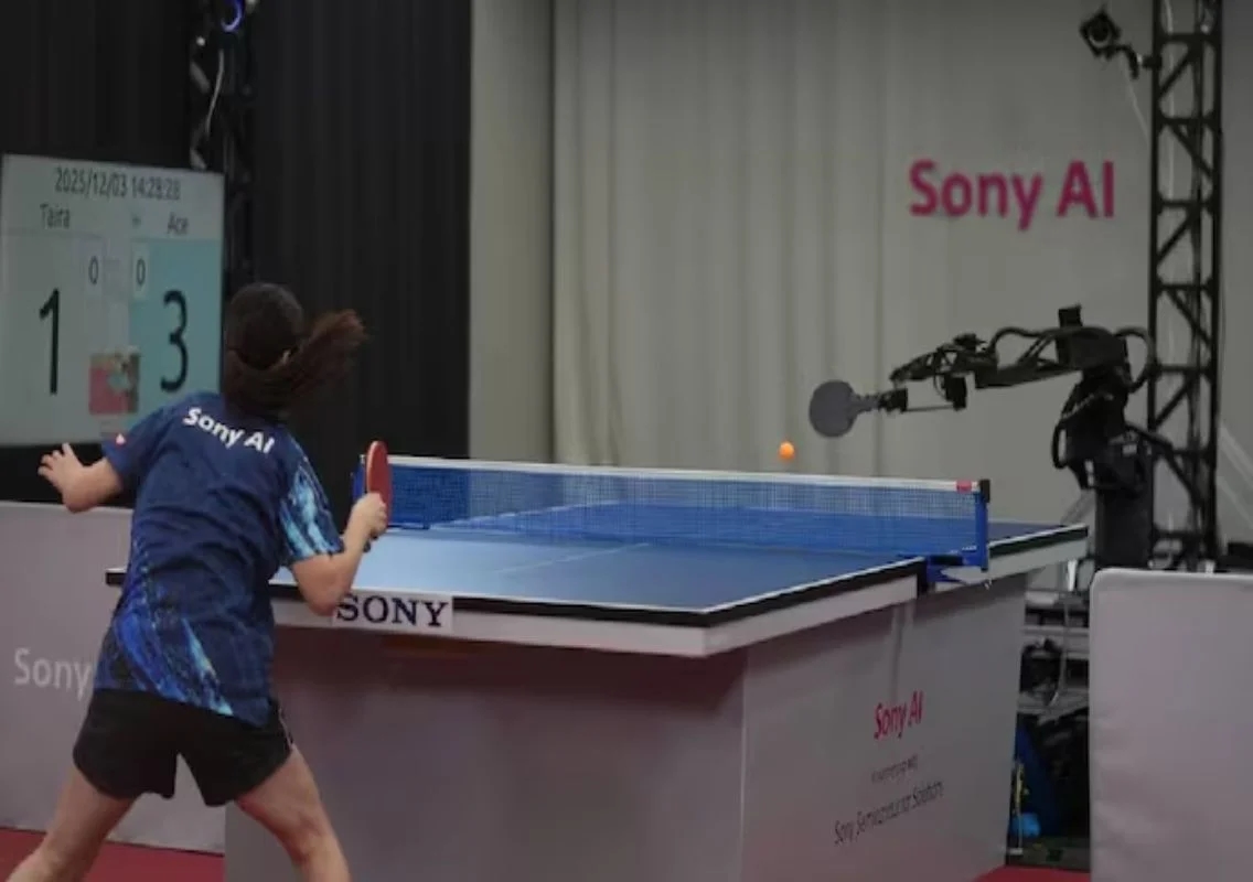 Sony’s AI robot Ace beats humans in table tennis - News Karnataka