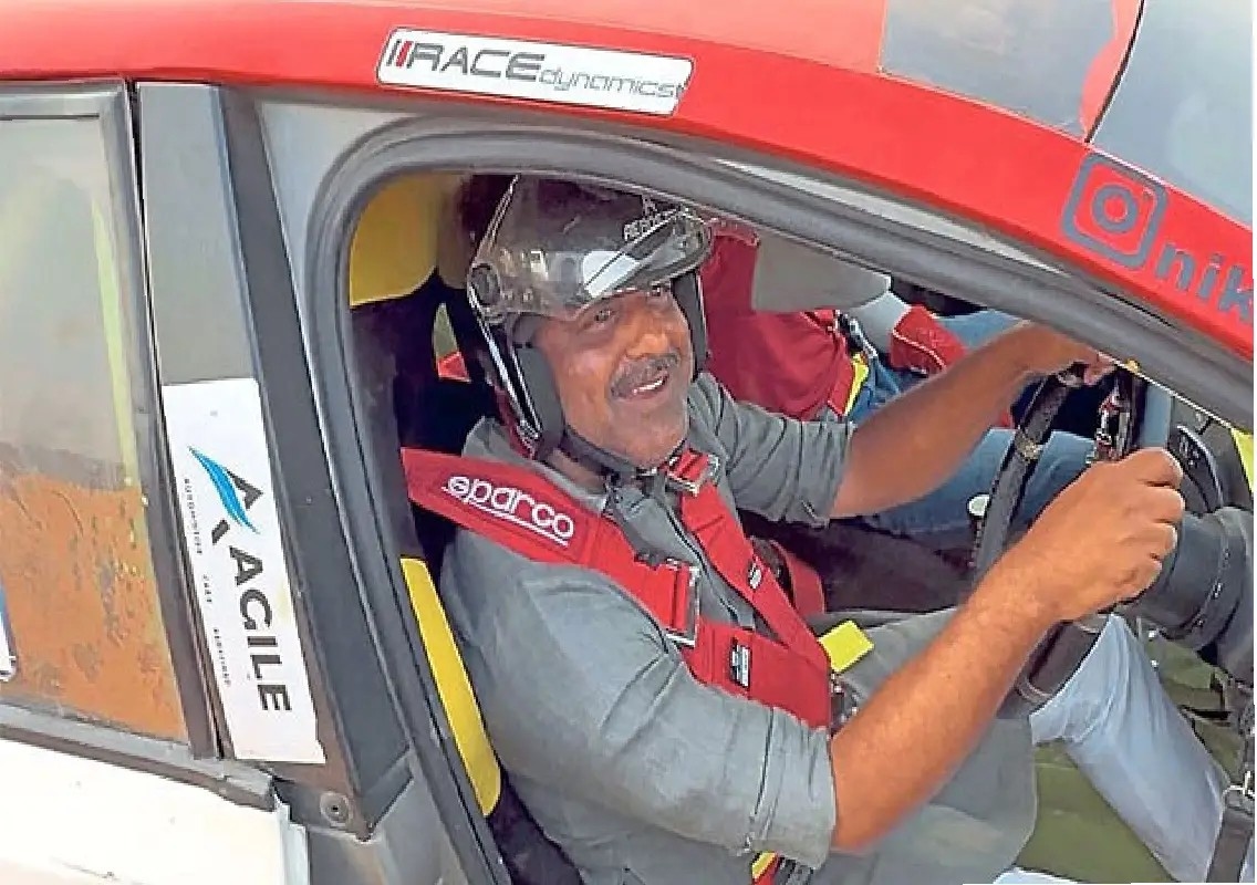 Speaker U T Khader takes part in dirt track race near Mangaluru - News Karnataka