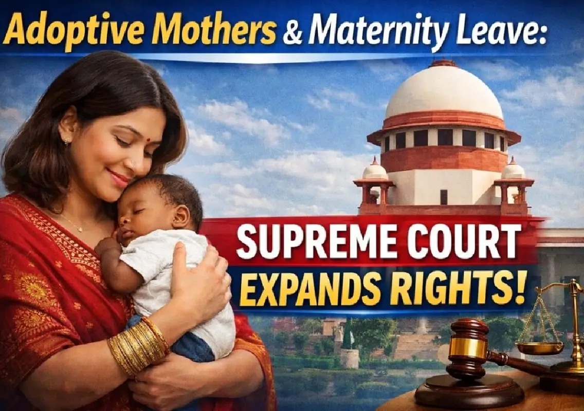 Supreme Court expands maternity rights for adoptive mothers - News Karnataka