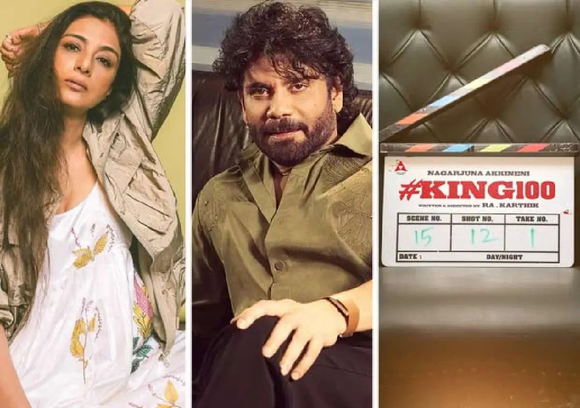 Tabu joins Nagarjuna’s landmark film King 100 shoot - News Karnataka