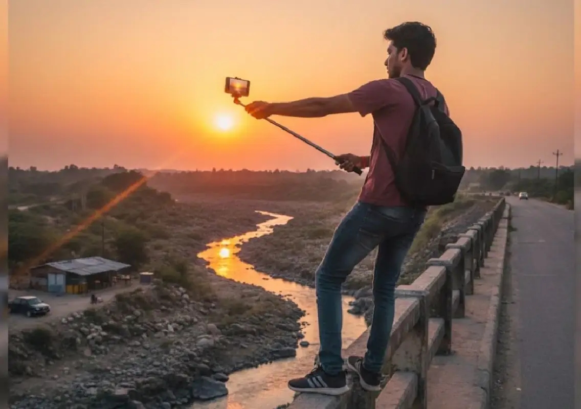 Teen dies after trying to film reel on newly opened bridge - News Karnataka