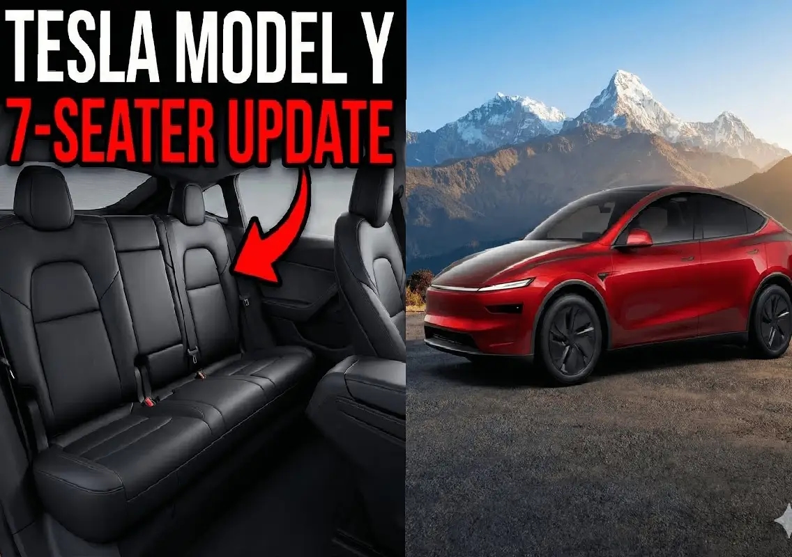 Tesla Model Y 7-seater returns with updated family-focused design - News Karnataka