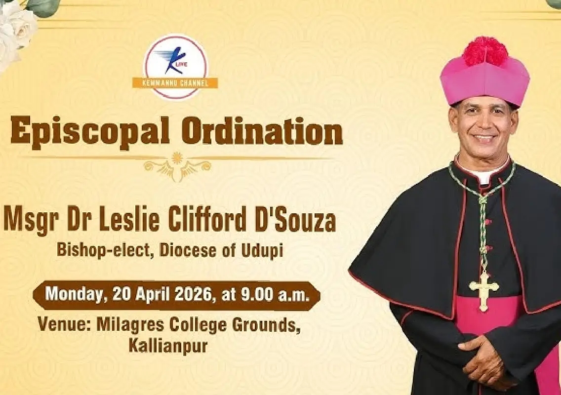 Udupi Diocese witnesses Episcopal Ordination of Bishop-elect - News Karnataka