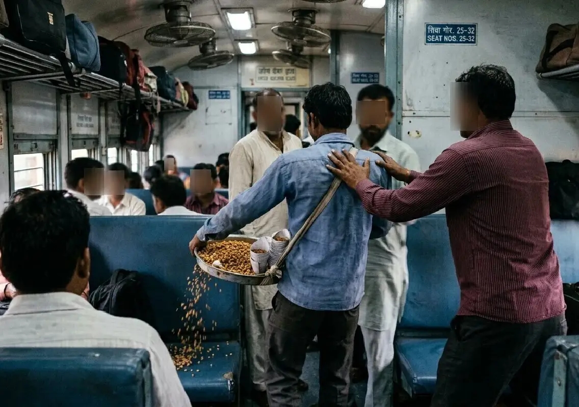 Vendor pushed off train dies after cigarette refusal - News Karnataka