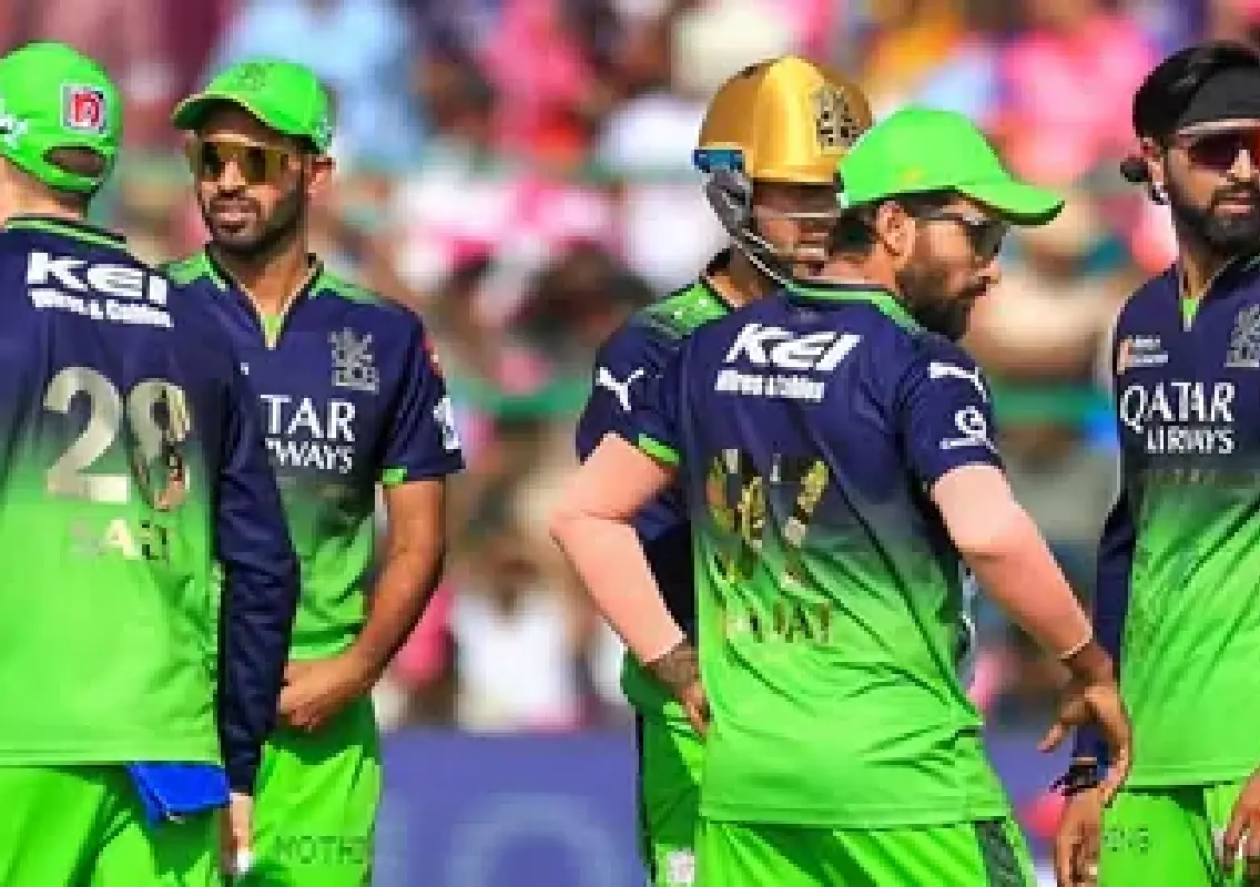 Why RCB wore green jersey against Delhi Capitals - News Karnataka