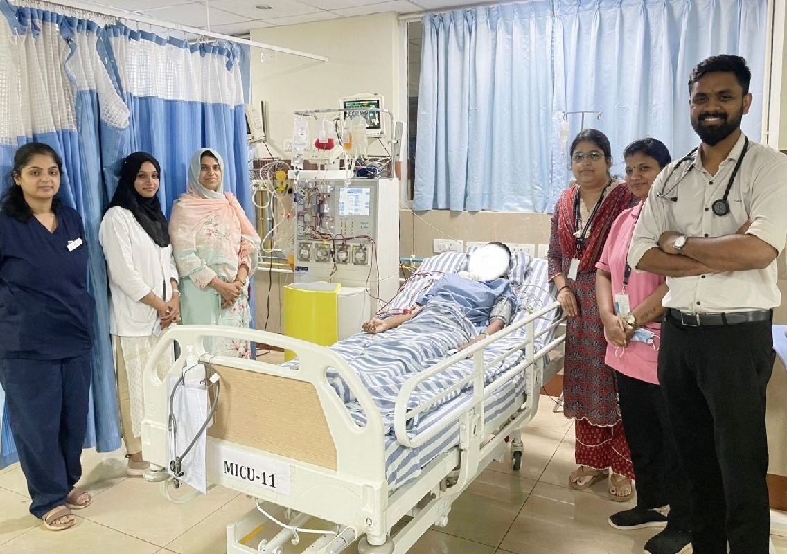Yenepoya Hospital performs advanced plasma exchange for NMO - News Karnataka
