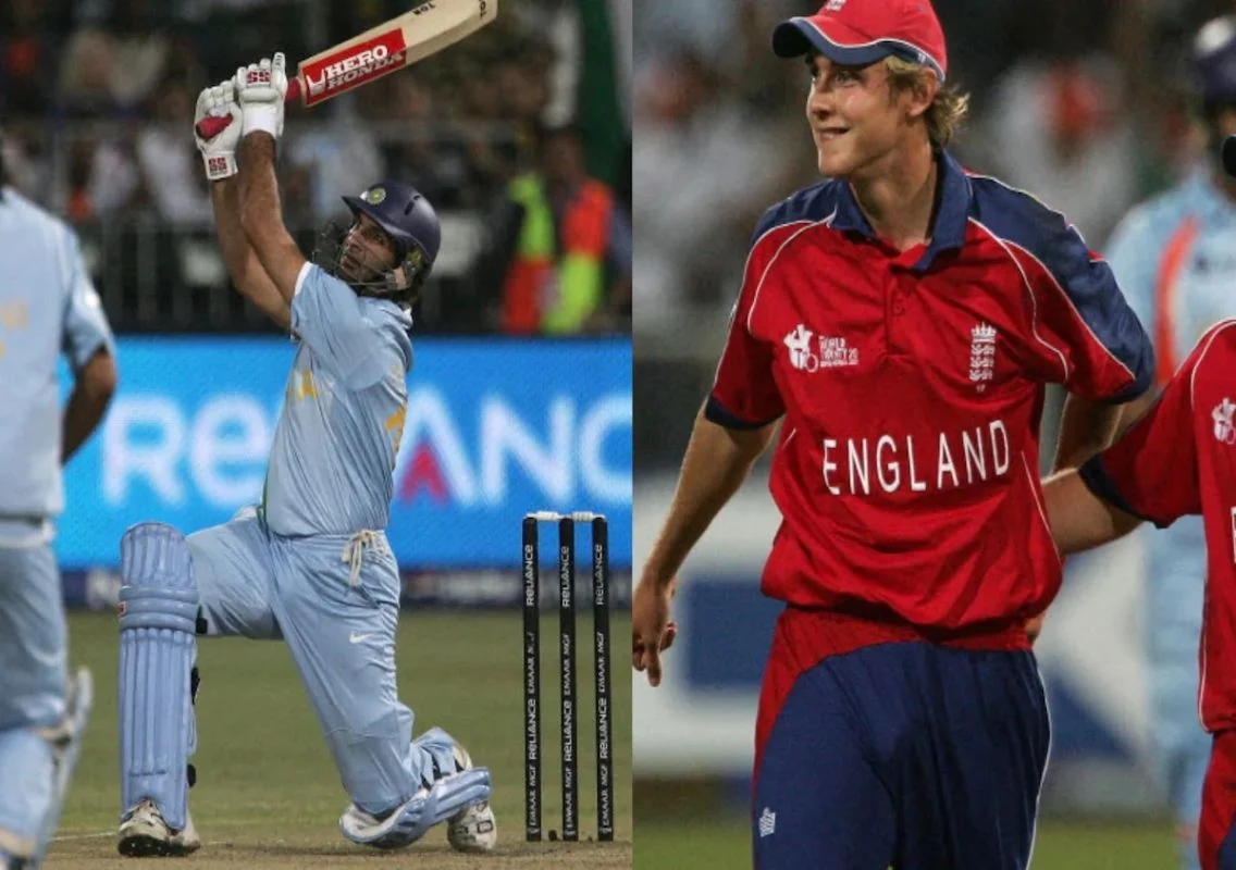 Yuvraj on Broad’s jersey reaction after six sixes - News Karnataka