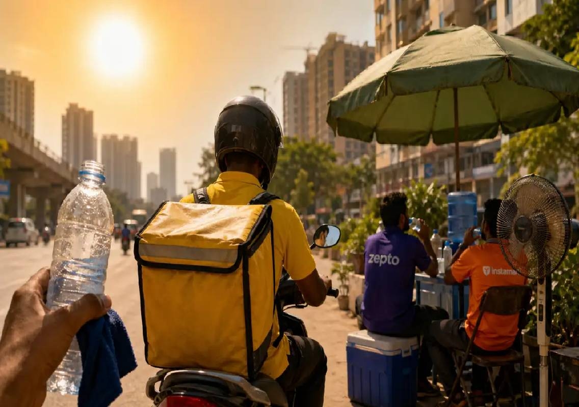 Heatwave delays Zepto, Blinkit deliveries - News Karnataka