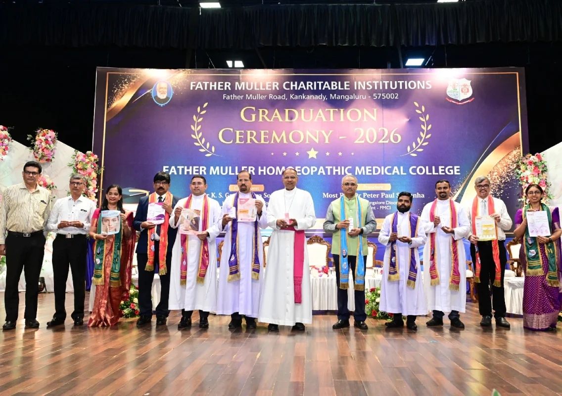 Muller’s cosmeceuticals launched at Father Muller graduation ceremony - News Karnataka