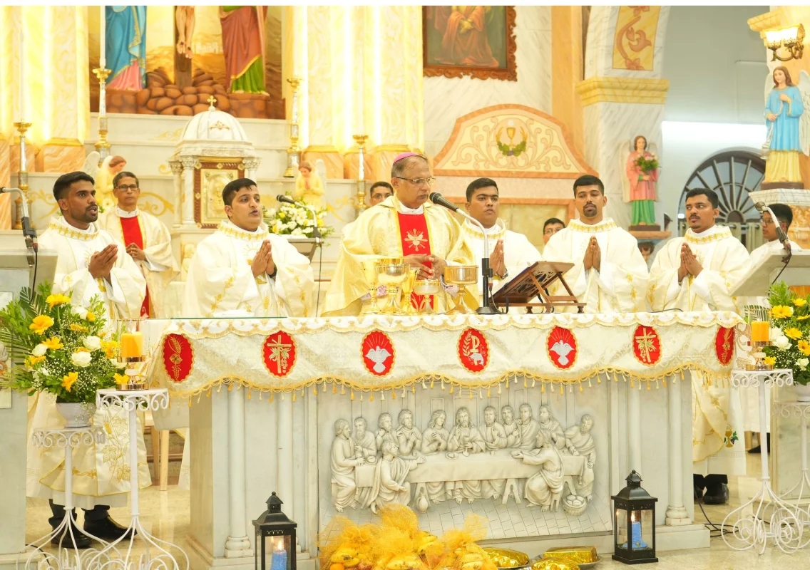 Five new priests ordained for Mangaluru Diocese at Cordel - News Karnataka