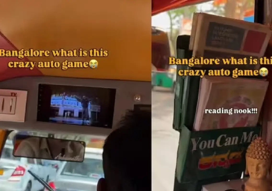 ‘Crazy auto game’: Bengaluru woman amused by decked-up auto - News Karnataka