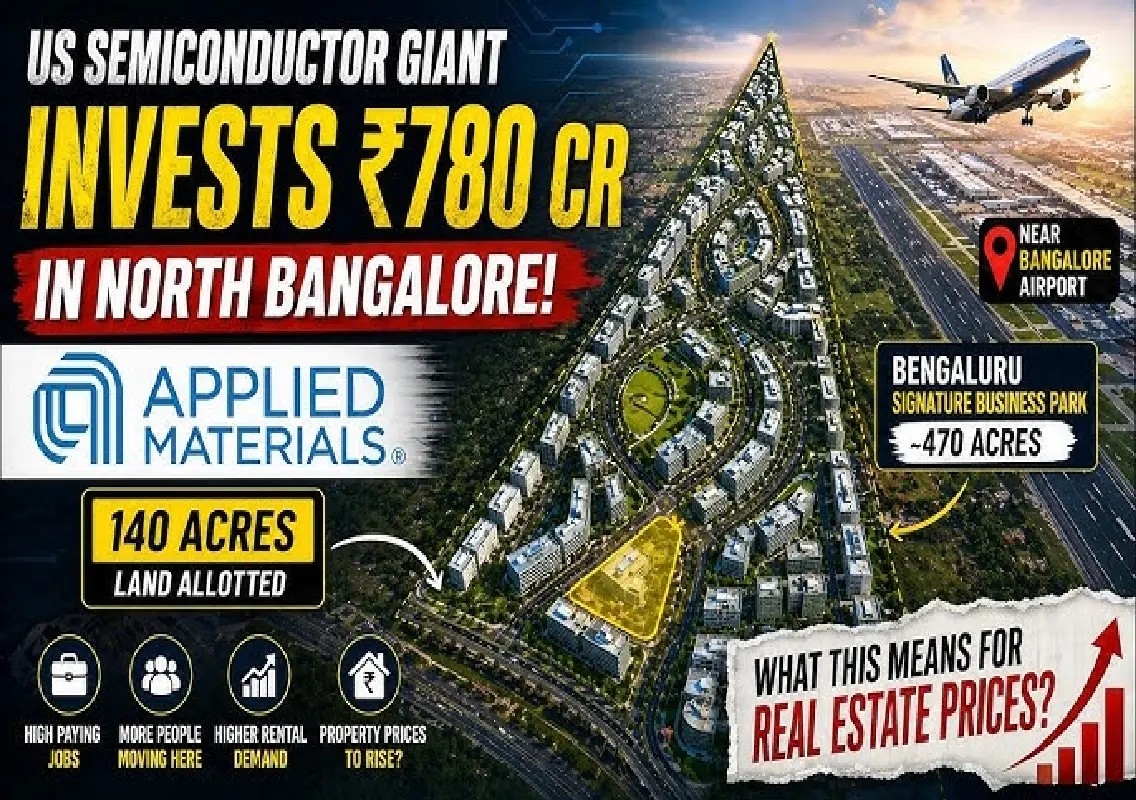 ₹780 crore land deal near airport boosts Bengaluru tech growth - News Karnataka