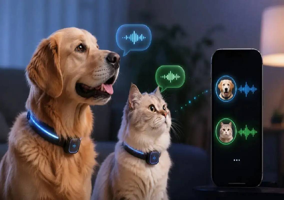 China AI collar claims to translate pet sounds - News Karnataka