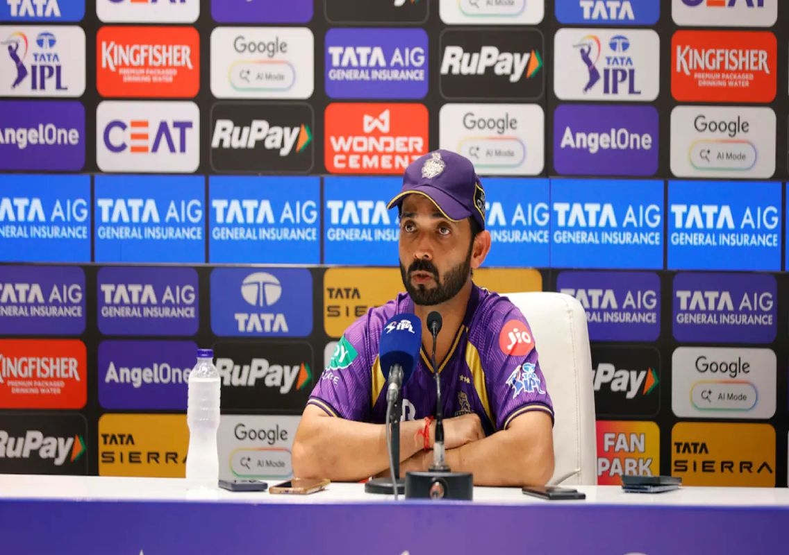 Rahane reacts as KKR miss IPL 2026 playoffs - News Karnataka