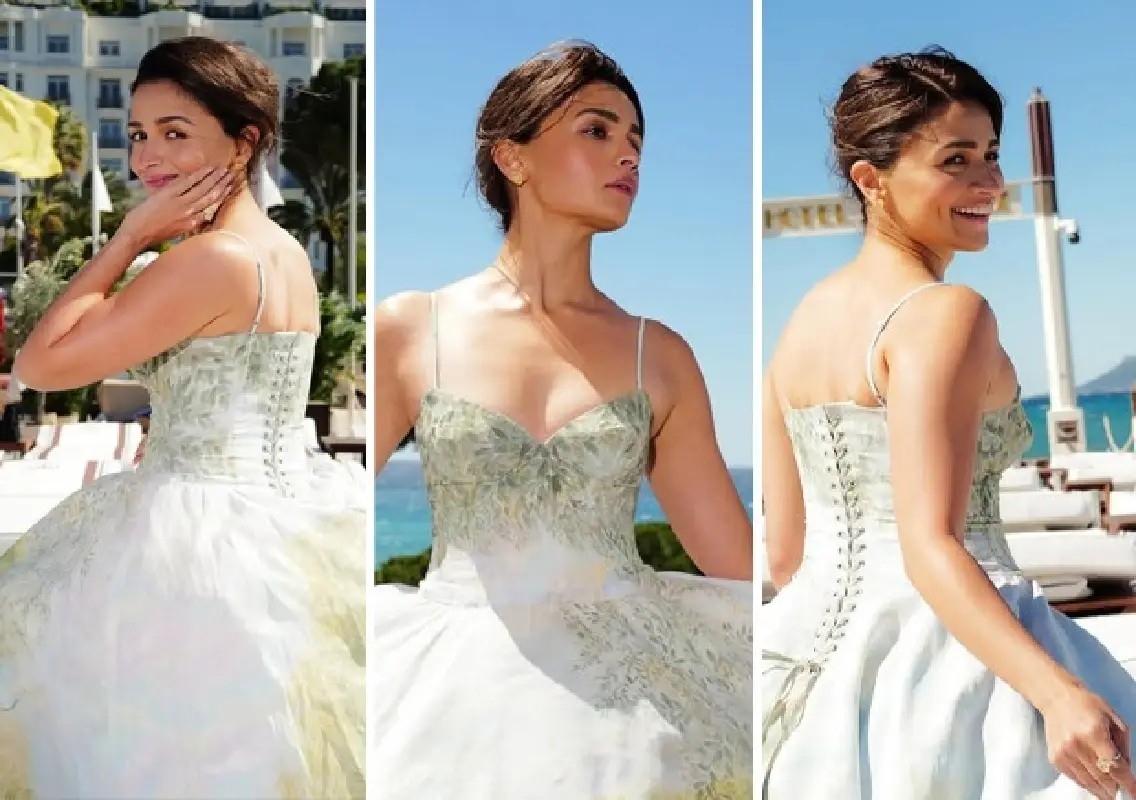 Alia Bhatt dazzles in vintage-inspired couture at Cannes - News Karnataka