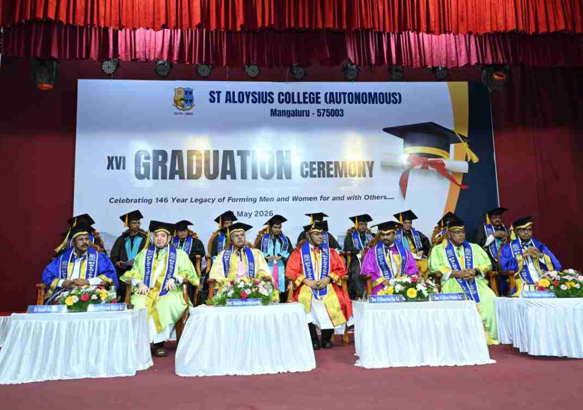 St Aloysius College holds 16th Graduation Day ceremony - News Karnataka