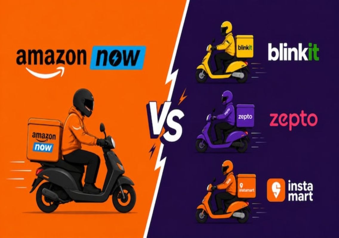 Amazon Now cashback offer shakes quick commerce market - News Karnataka