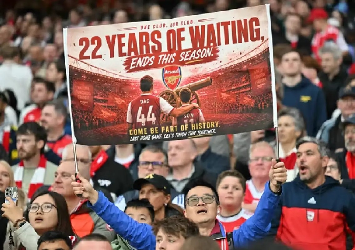 Arsenal end 22-year wait to win Premier League title - News Karnataka